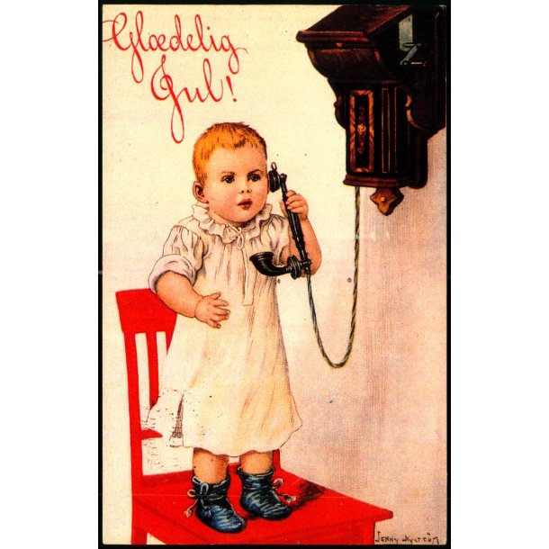 Jenny Nystrm - Gldelig jul - Nytryk Forlaget Hamlet u/n - Brugt