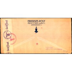 Censurbrev fra Tyskland -  25 - 10 - 41 - Til Tyskland
