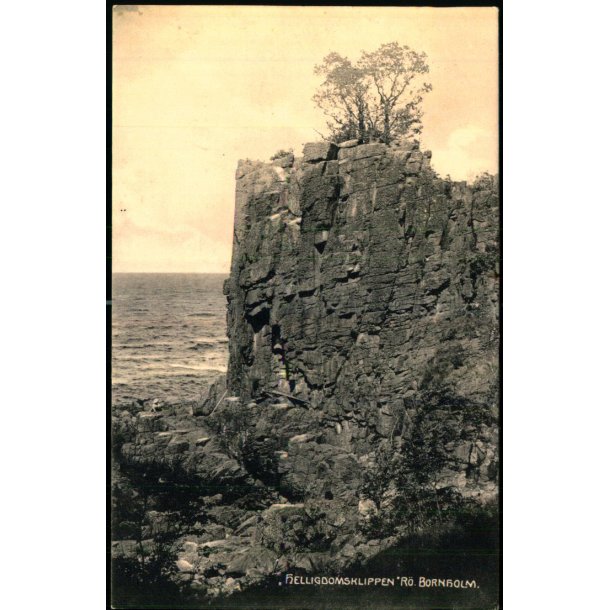 Bornholm - Helligdomsklippen - R - H.P. Jacobsen u/n - Brugt