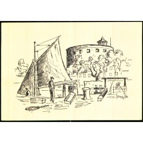 Christians - Storetrn set fra Frederiks - H.Kie u/n - Ubrugt