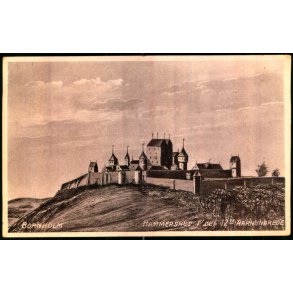 Bornholm - Hammershus i det 12 te Aarhundrede - Frits Srensens Bogh. 614 - Ubrugt