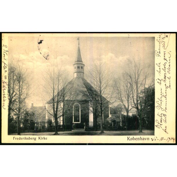 Kbenhavn -  Frederiksberg Kirke - C.R. 110 - Brugt
