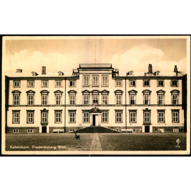 Kbenhavn - Frederiksberg Slot - J.C.O. 775 - Brugt