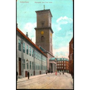 K�benhavn - N�rregade med Frue Kirke - u/n - Brugt