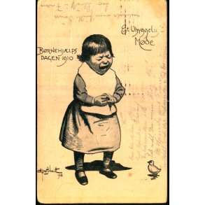 Alfred Schmidt - Brnehjlpsdagen 1910 - J. Cato u/n - Brugt