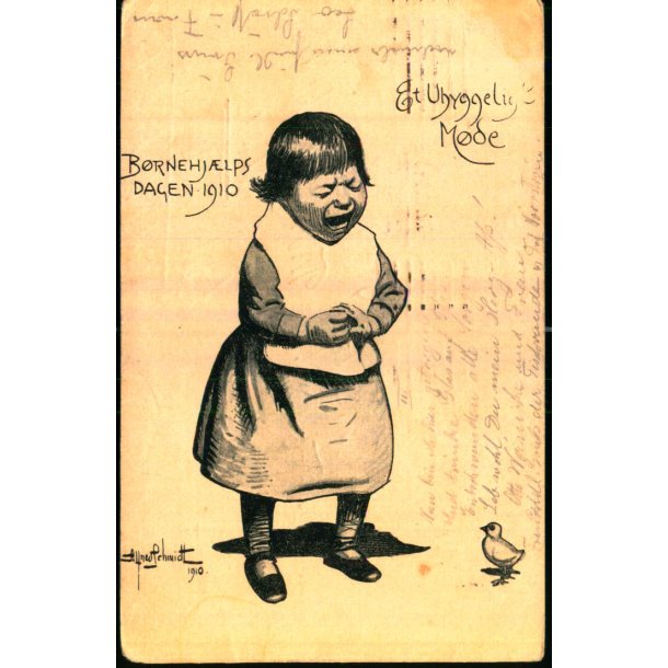 Alfred Schmidt - Brnehjlpsdagen 1910 - J. Cato u/n - Brugt