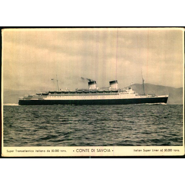Conta Di -Savoia - u/n - Ubrugt
