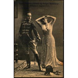 Gerda Christophersen og Holger Reenberg i Efteraarsmanvrer - Eneret 535 - Ubrugt