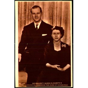 Dronning Elizabeth II - Prins Philip - Ubrugt