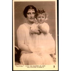 The Duchess of York med Prinsesse Elizabeth - Ubrugt