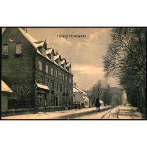 Lyngby - Hoivedgade - Henriksens Bogh. u/n - Ubrugt 