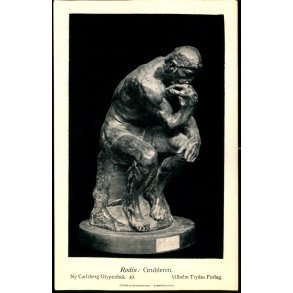 Ny Carlsberg Glyptotek 40  - Rodin : Grubleren - Vilhelm Trydes Forlag u/n