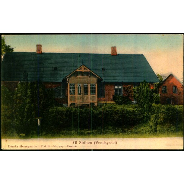 Gl. Striben (Vensyssel) - Danske Herregaarde F&B 425 - Ubrugt