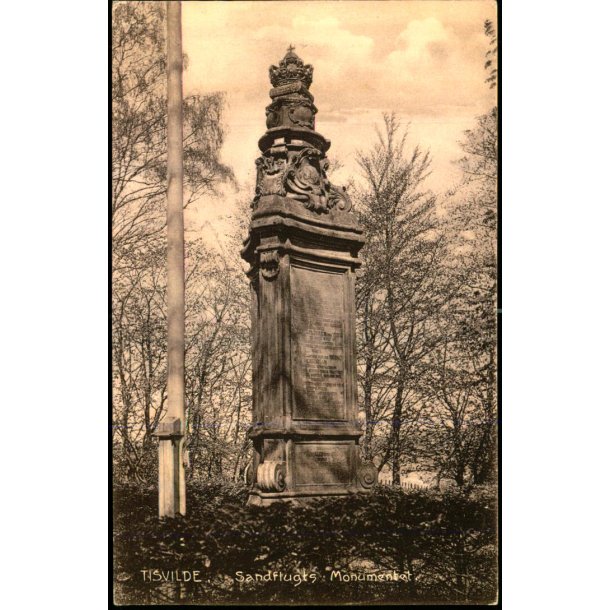 Tisvilde - Sandflugts Monumentet - K. Poulsen 18 - Brugt