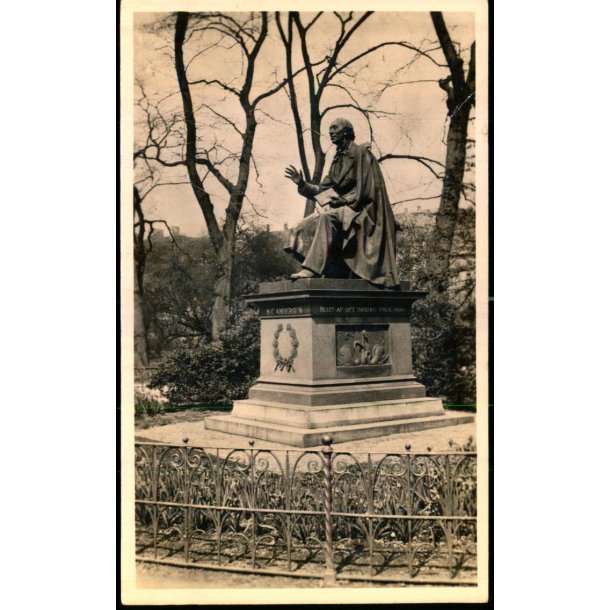 Kbenhavn - H.C. Andersen i Kongens Have - Jonals 15 - Ubrugt