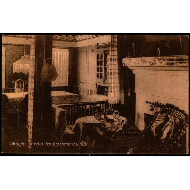Skagen - Interi�r fra Drachmanns Hus - Knudstrup u/n - Ubrugt