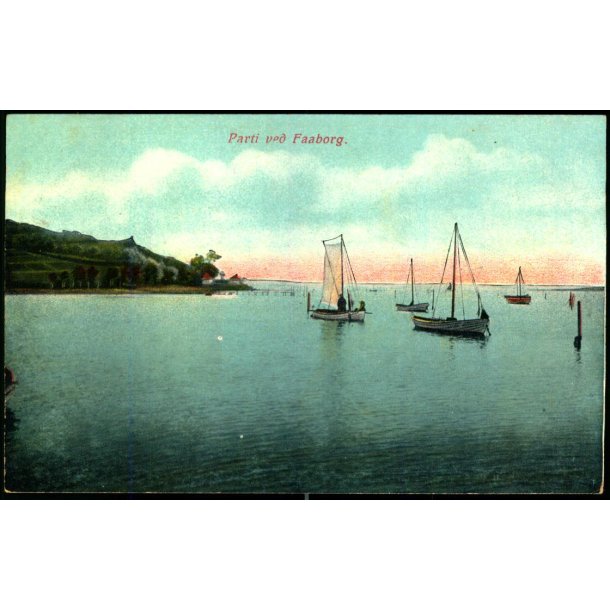 Parti ved Faaborg - C.F. Eneret 579 - Ubrugt