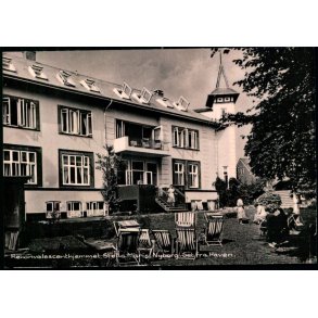 Rekonvalcenthjemmet Stella Maris. Nyborg - Set fra Haven  - Andersen & Kusk 95926 - Brugt