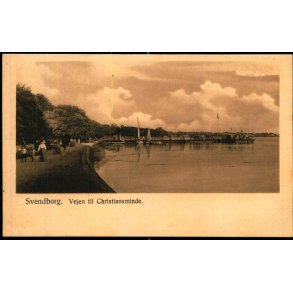 Svendborg - Vejen til Christiansminde - Johs. Broersens Forlag 24 - Ubrugt