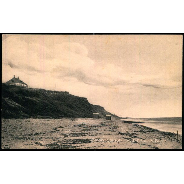 Tisvilde - Strandbakker ved Helene Kilde  - Albert Jensens Bogh. 7057 - Ubrugt