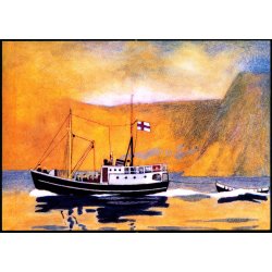 Postbtar "Msin" - Postverk Froya u/n - Ubrugt