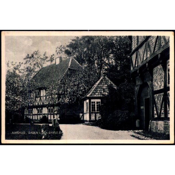 Aarhus - Gaden i Den gamle By - J.J.N. 123929 - Ubrugt