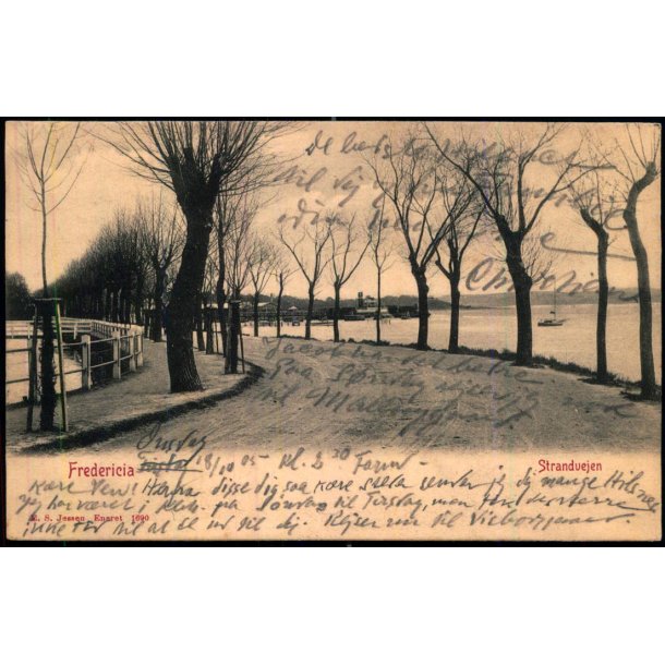 Fredericia - Strandvejen - E.S. Jessen 1690 - Brugt