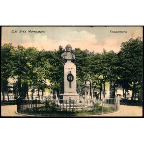 Olaf Ryes Monument - Fredericia - Dansk Lystryk 365 - Brugt