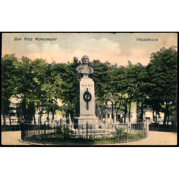 Olaf Ryes Monument - Fredericia - Dansk Lystryk 365 - Brugt