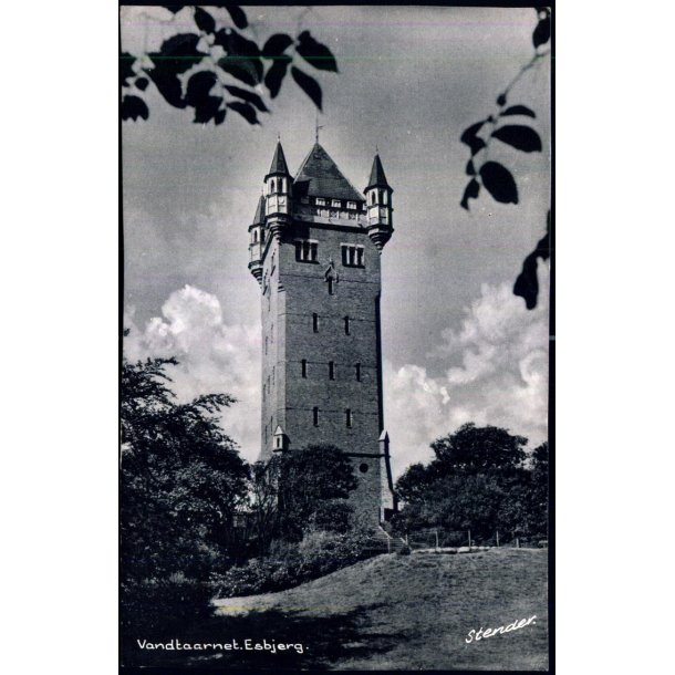Vandtaarnet - Esbjerg - Stender uden bagsidetryk - Ubrugt