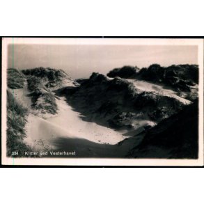 Klitter ved Vesterhavet - Fotokort 334 - Brugt