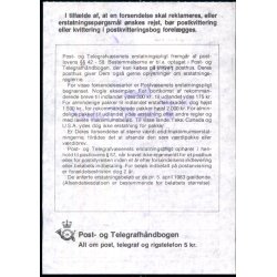 Postkvittering - Vrdibrev - 8 - 10 - 85