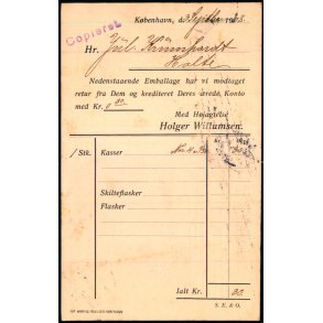 Holger Willumsen - Kbh.  - u/n - Brugt