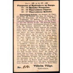 Thorvaldsens Museum - Visitkortbillede - Vilhelm Tillge 214