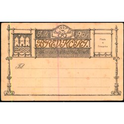 Haandvrkerfestens Vogntog - Slagterlavets Vogn - A. Jacobsen u/n - Ubrugt 