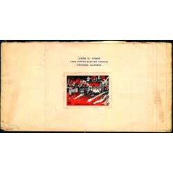 Luftpost Brev fra U.S.A. til Danmark - 11 - 1 - 1940