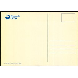 Postbtar "Msin" - Postverk Froya u/n - Ubrugt