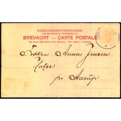 Aarhus - Prins Christians Slot - C. St. 637 - Brugt