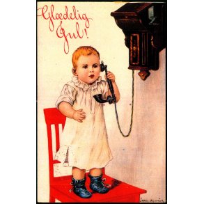 Jenny Nystrm - Gldelig jul - Nytryk Forlaget Hamlet u/n - Brugt