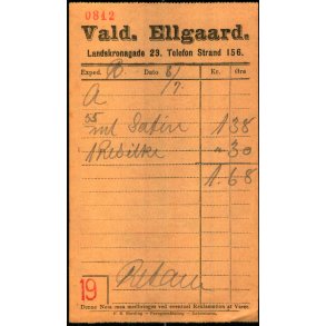 Vald. Ellgaard - Landskronagade