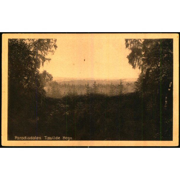 Paradisdalen - Tisvilde Hegn - A. Jensens Bogh. 60176 - Brugt