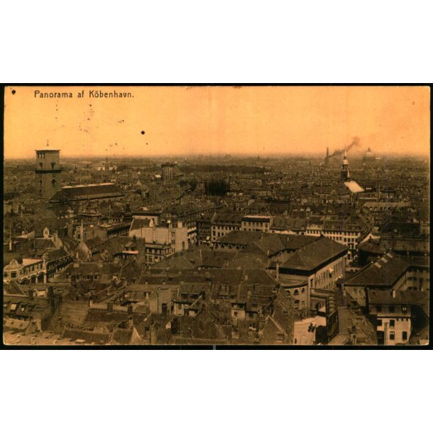 Panorama af K�benhavn - V.P. 580 - Brugt