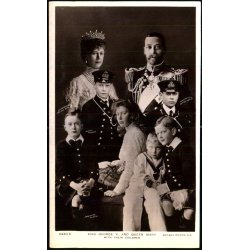 Kong Georg 5 - Dronning Mary og deres Brn -  Ubrugt