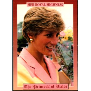 Diana Princess af Wales. - Ubrugt