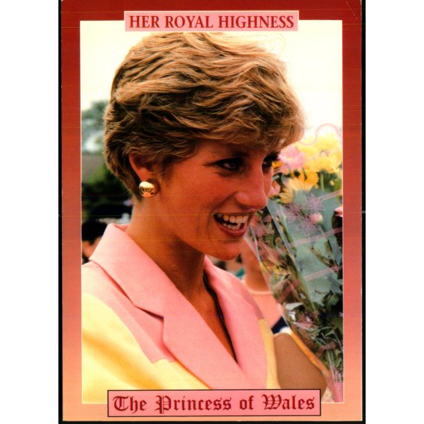 Diana Princess af Wales. - Ubrugt