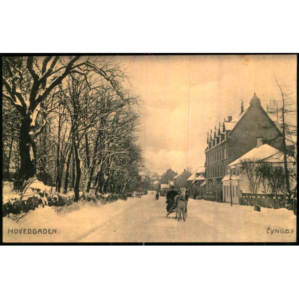 Lyngby - Hoivedgaden - Henriksens Bogh. u/n - Ubrugt 