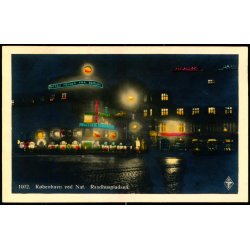 Kbenhavn ved Nat - Raadhuspladsen - 1002