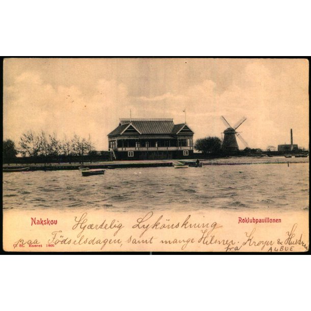 Nakskov - Roklubpavillonen - C. St. 1805 - Brugt