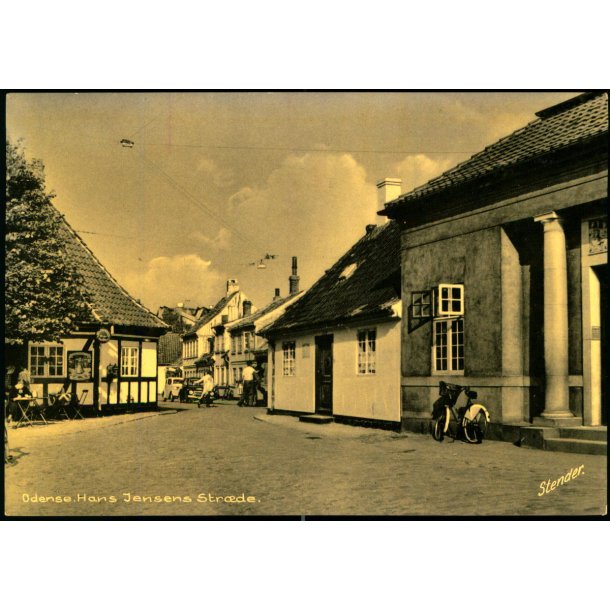 Odense - Hans Jensens Str�de - Stender O. 1019 K - Ubrugt