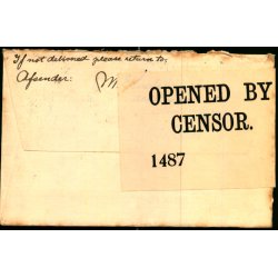 Censurbrev fra U.S.A.  24 - 5 - 17 - Til Kbenhavn